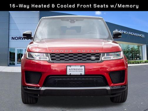 Firenze Red Metallic 2021 Land Rover Range Rover Sport HSE Silver Edition MHEV