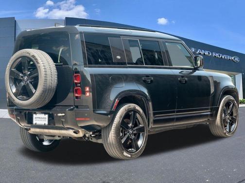 Santorini Black 2024 Land Rover Defender P400 X-Dynamic SE
