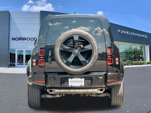 Santorini Black 2024 Land Rover Defender P400 X-Dynamic SE