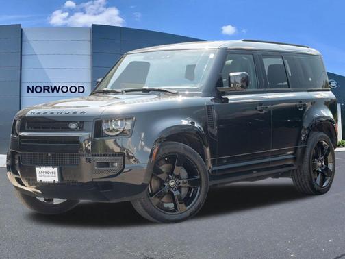 Santorini Black 2024 Land Rover Defender P400 X-Dynamic SE