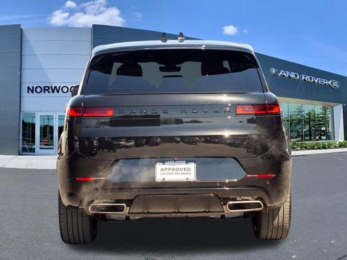 Santorini Black 2025 Land Rover Range Rover Sport P550 Autobiography