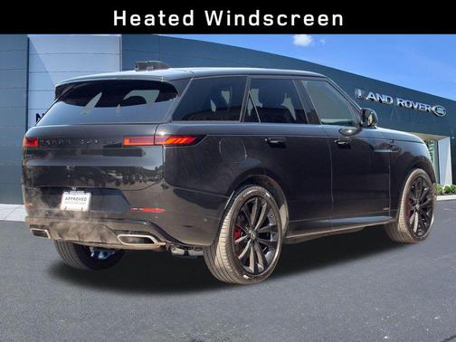 Santorini Black 2025 Land Rover Range Rover Sport P550 Autobiography