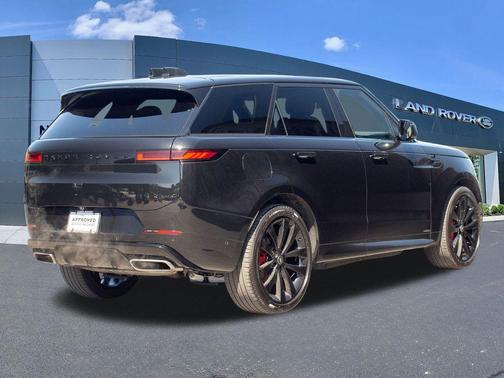 Santorini Black 2025 Land Rover Range Rover Sport P550 Autobiography
