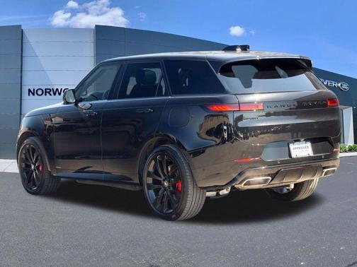 Santorini Black 2025 Land Rover Range Rover Sport P550 Autobiography
