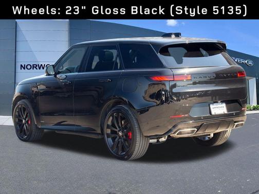 Santorini Black 2025 Land Rover Range Rover Sport P550 Autobiography
