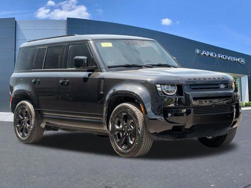 Santorini Black 2026 Land Rover Defender P400 X-Dynamic SE
