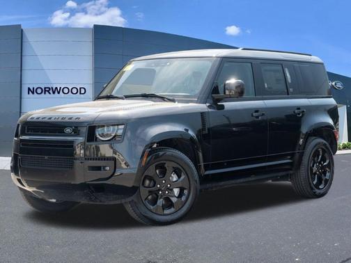 Santorini Black 2026 Land Rover Defender P400 X-Dynamic SE