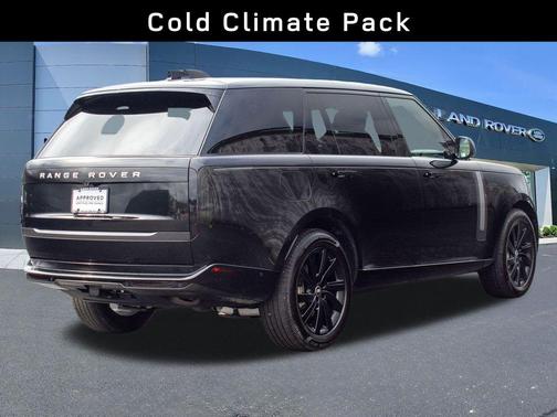 Santorini Black 2025 Land Rover Range Rover P400 SE 7 Seat