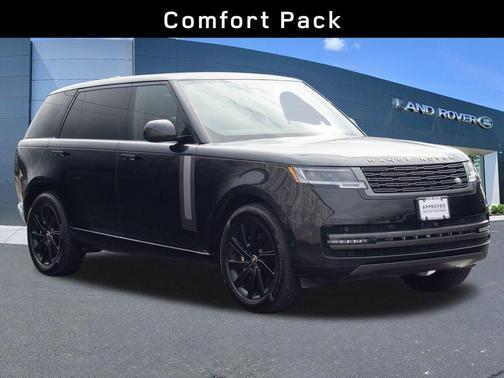 Santorini Black 2025 Land Rover Range Rover P400 SE 7 Seat