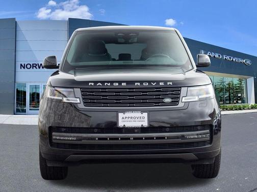 Santorini Black 2025 Land Rover Range Rover P400 SE 7 Seat