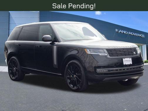 Santorini Black 2025 Land Rover Range Rover P400 SE 7 Seat