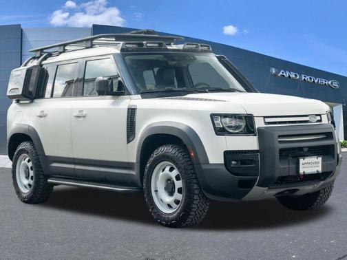 Santorini Black 2024 Land Rover Defender P300