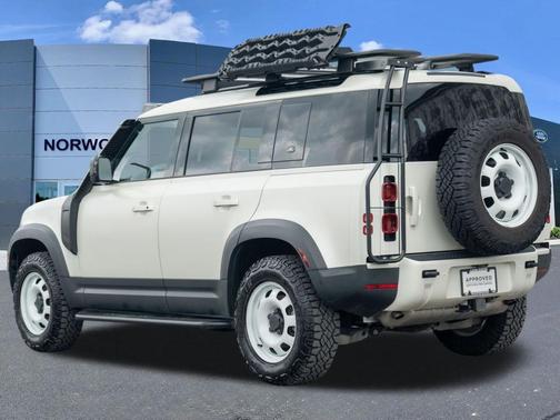 Santorini Black 2024 Land Rover Defender P300