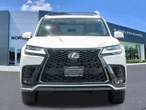 Ultra White 2023 Lexus LX 600 F SPORT