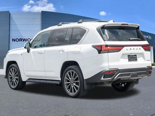 Ultra White 2023 Lexus LX 600 F SPORT