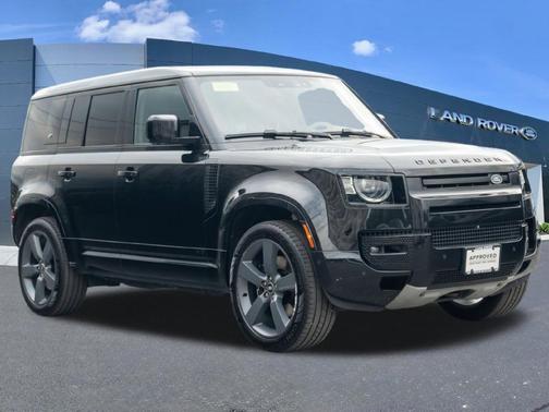Santorini Black 2023 Land Rover Defender 110 V8