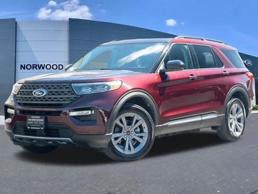 Burgundy Velvet Tinted Clearcoat 2022 Ford Explorer XLT