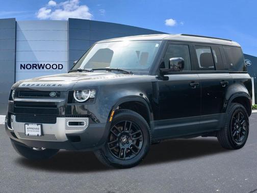 Santorini Black 2023 Land Rover Defender 110 S