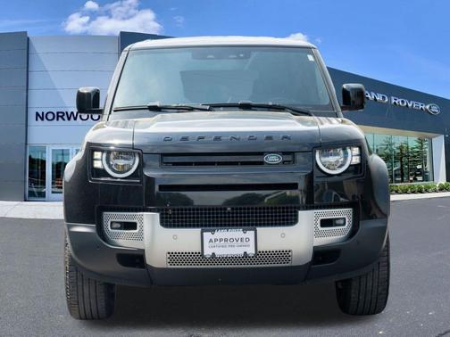 Santorini Black 2023 Land Rover Defender 110 S