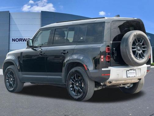Santorini Black 2023 Land Rover Defender 110 S