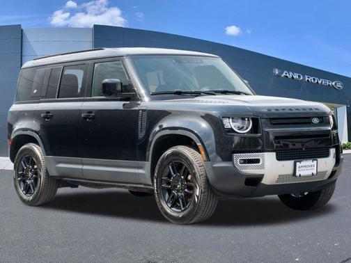 Santorini Black 2023 Land Rover Defender 110 S