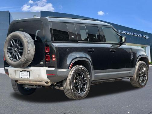 Santorini Black 2023 Land Rover Defender 110 S