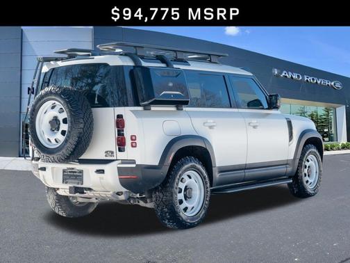 Santorini Black 2024 Land Rover Defender P300