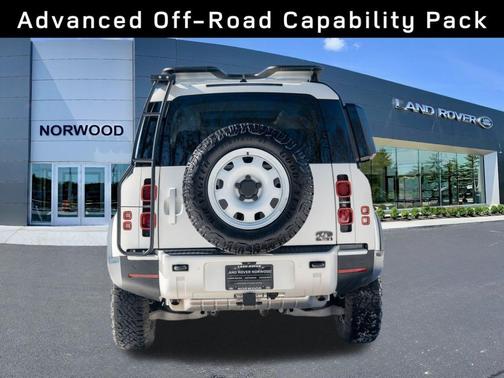 Santorini Black 2024 Land Rover Defender P300