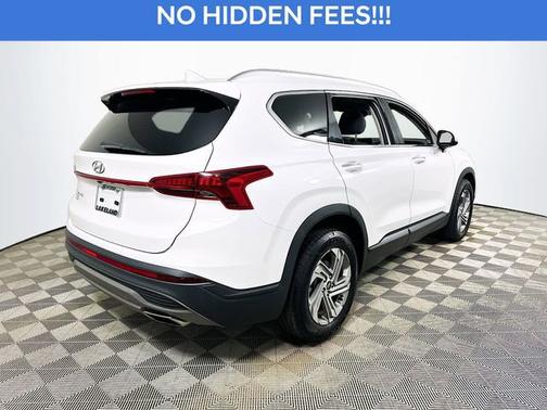 White 2023 Hyundai SANTA FE SEL