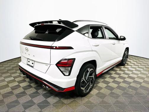 White 2024 Hyundai KONA N Line