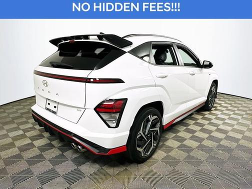 White 2024 Hyundai KONA N Line