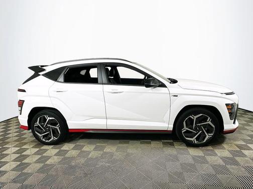 White 2024 Hyundai KONA N Line