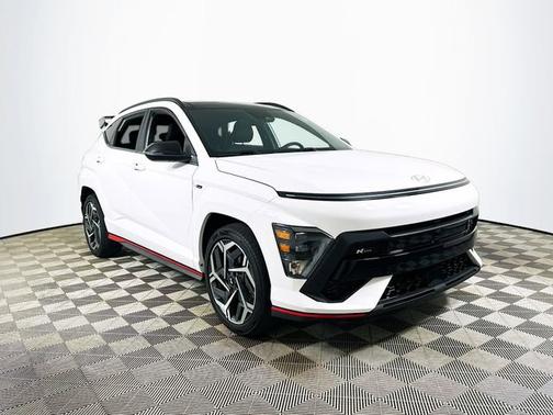 White 2024 Hyundai KONA N Line