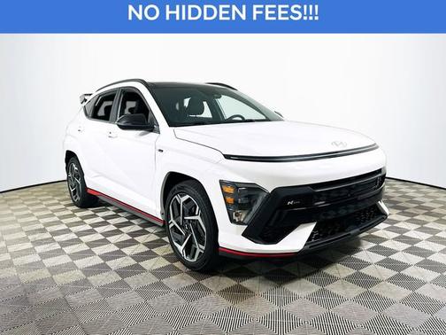 White 2024 Hyundai KONA N Line