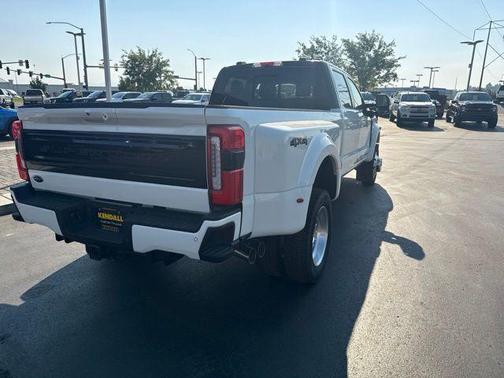 White 2025 Ford F-450 Platinum