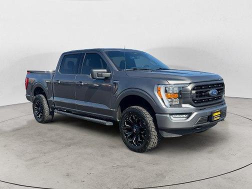 Gray 2022 Ford F-150 XLT