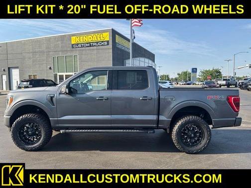 Gray 2022 Ford F-150 XLT