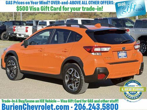 Sunshine Orange 2019 Subaru Crosstrek 2.0i Limited