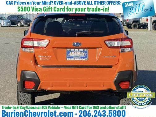 Sunshine Orange 2019 Subaru Crosstrek 2.0i Limited
