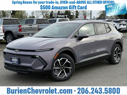 Galaxy Gray Metallic 2026 Chevrolet Equinox EV LT