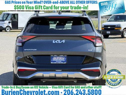 Gravity Gray 2024 Kia Sportage Hybrid SX-Prestige