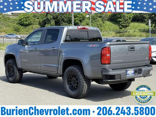 Satin Steel Metallic 2022 Chevrolet Colorado LT