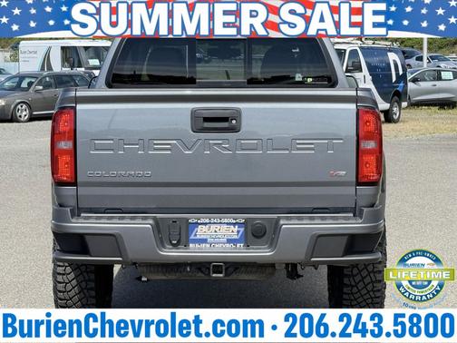Satin Steel Metallic 2022 Chevrolet Colorado LT