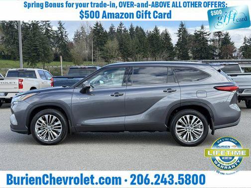 2021 Toyota Highlander Hybrid Platinum