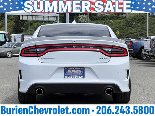 Bright White Clearcoat 2016 Dodge Charger SRT Hellcat
