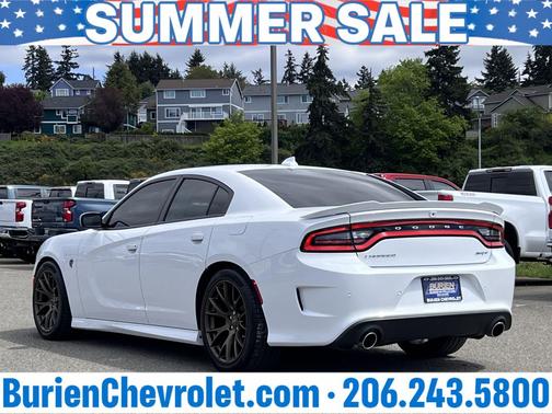 Bright White Clearcoat 2016 Dodge Charger SRT Hellcat