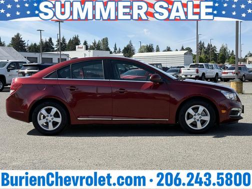 Siren Red Tintcoat 2016 Chevrolet Cruze Limited 1LT
