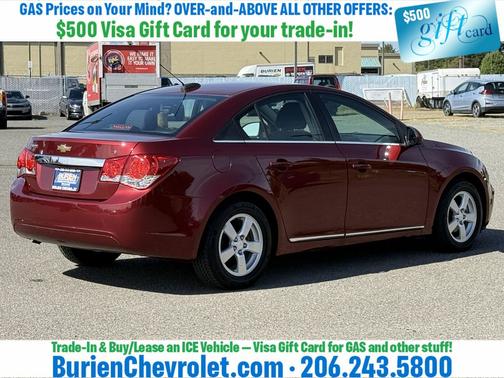 Siren Red Tintcoat 2016 Chevrolet Cruze Limited 1LT
