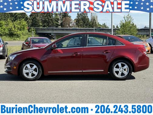 Siren Red Tintcoat 2016 Chevrolet Cruze Limited 1LT