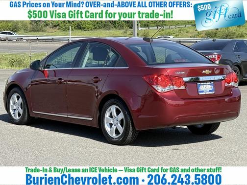 Siren Red Tintcoat 2016 Chevrolet Cruze Limited 1LT